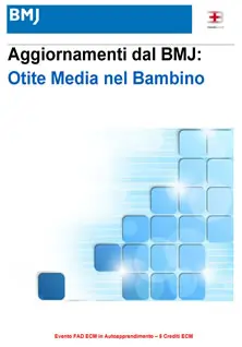 Copertina ebook ECM Otite Media nel Bambino