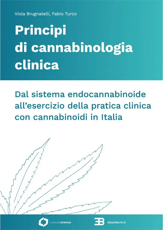 Copertina ebook ECM Principi di Cannabinologia Clinica