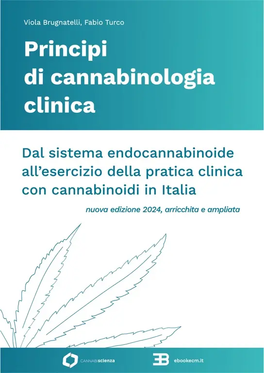 Copertina ebook ECM Principi di Cannabinologia Clinica