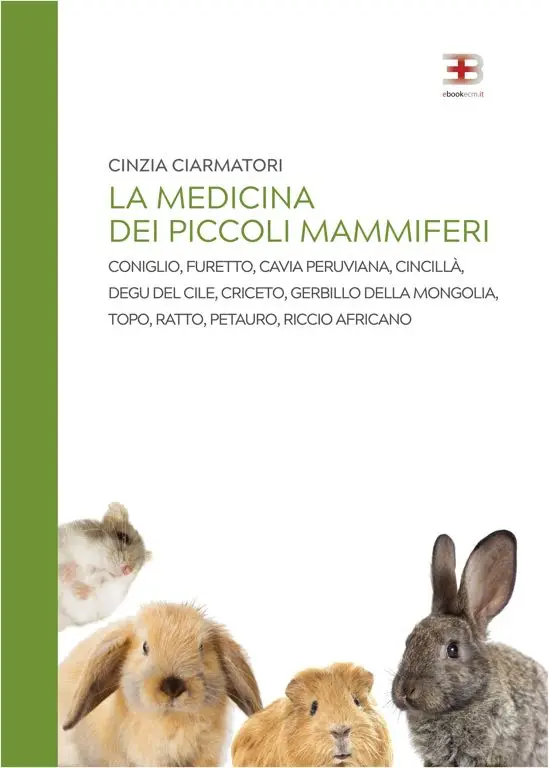 Copertina ebook ECM La Medicina dei Piccoli Mammiferi