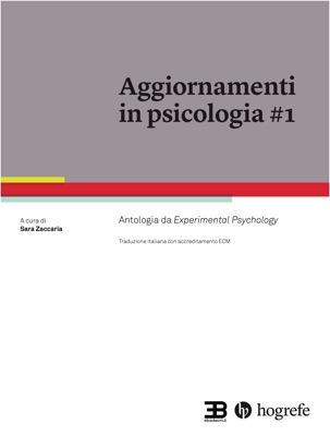 Aggiornamenti in Psicologia 1: Antologia da Experimental Psychology